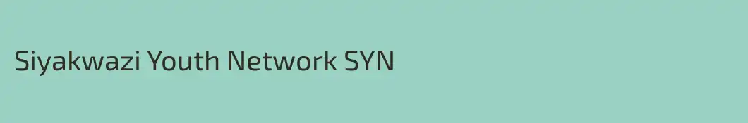 Siyakwazi Youth Network SYN